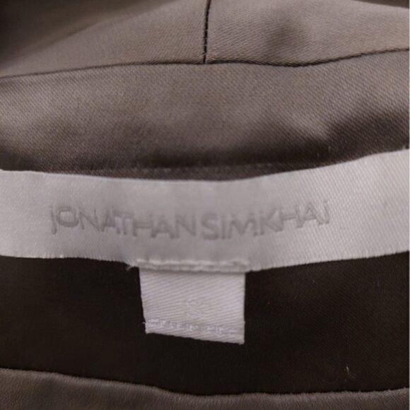 JONATHAN SIMKHAI Varsity Duster Robe - Picture 8 of 9